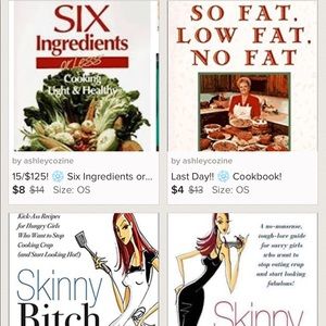 14/$44 Cook books!